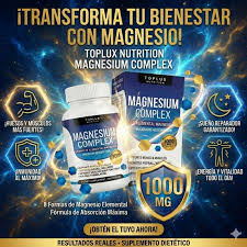 MAGNESIUM COMPLEX – RELAJACIÓN, ENERGÍA Y RECUPERACIÓN TOTAL